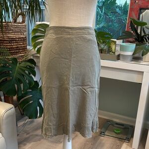 Light olive green Women's Skirt